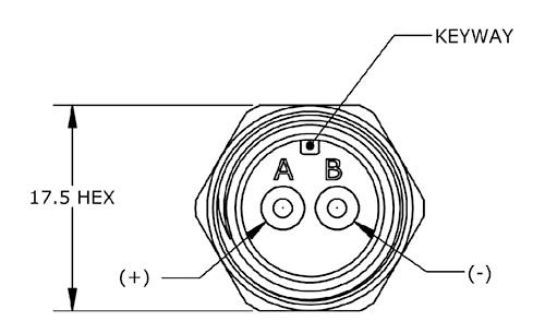 Piezoelectric accelerometer voltage type IEPE-2107A