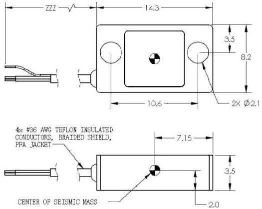 MEMS Piezoresistive accelerometer PR7111A