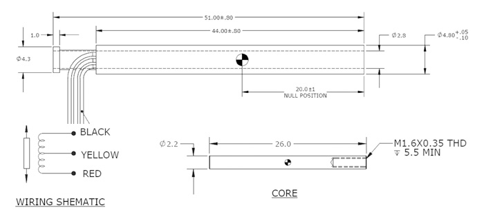 Displacement sensor KT102-6