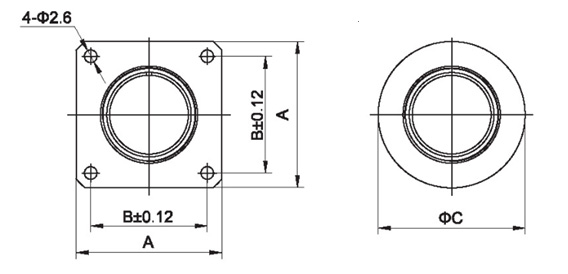 Conector elétrico circular série Y3