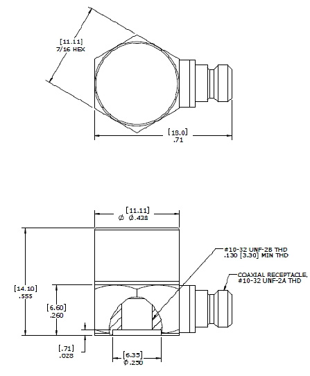 ACELERÔMETRO IEPE ÚNICO AXIAL MODELO 3112A